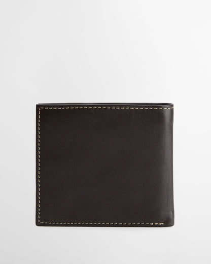 Elvington Leather Billfold Coin Wallet - Brown/Tan