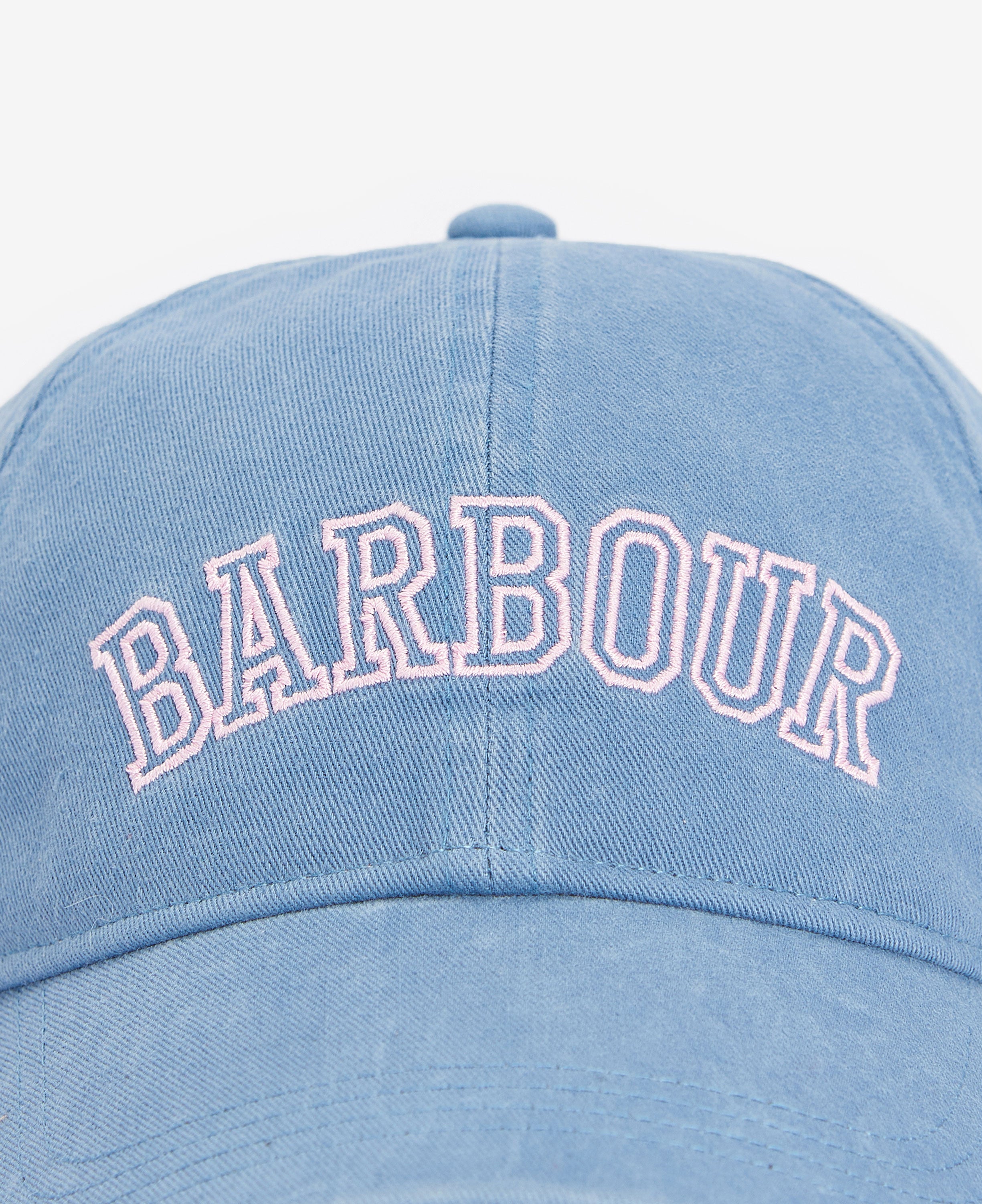 Emily Sports Cap - Chambray/Shell Pink