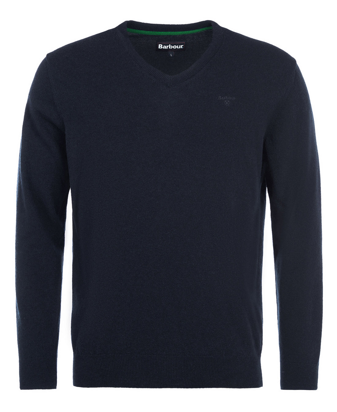 Essential Lambswool V Neck Sweater - Navy