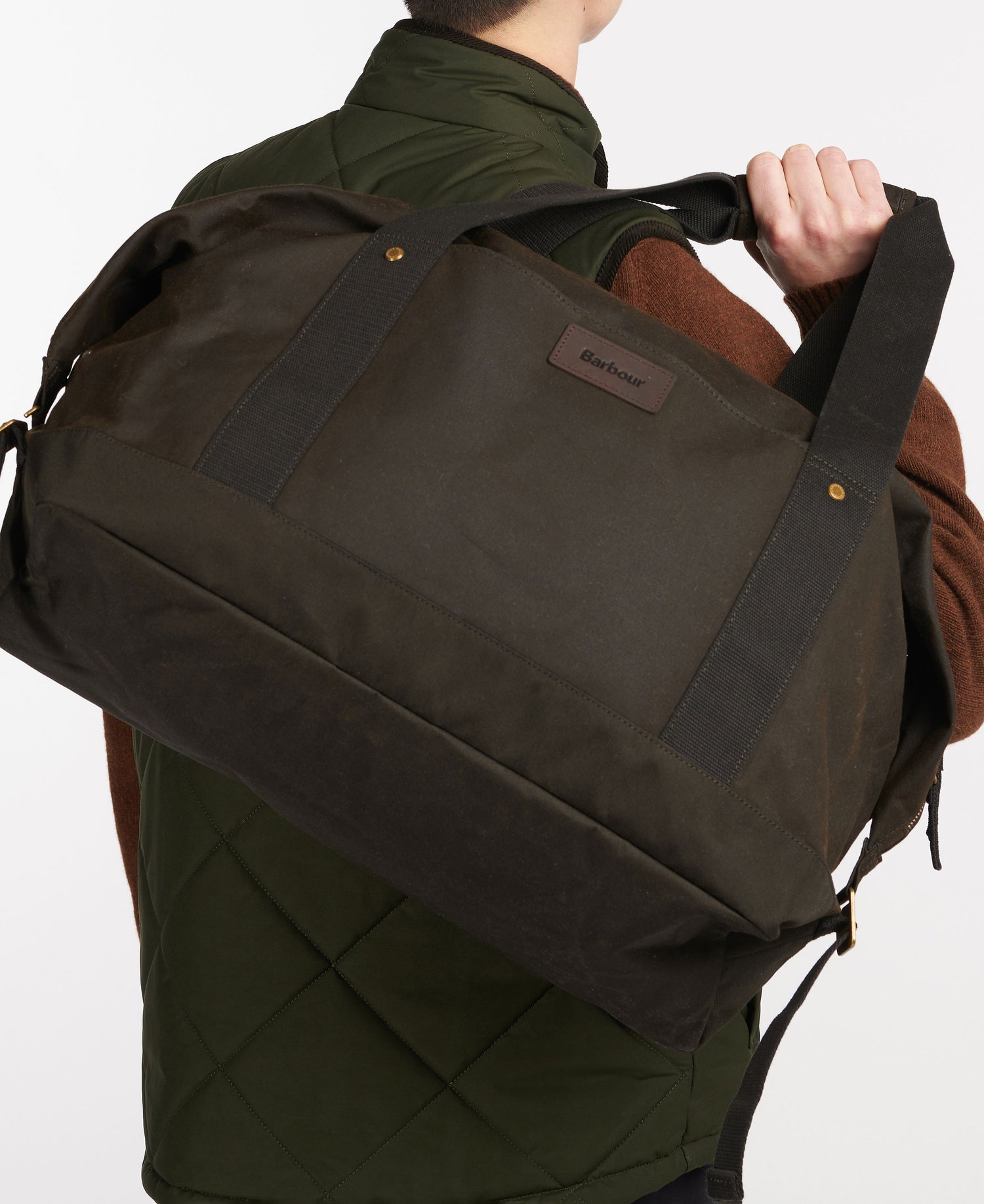 Essential Wax Holdall - Olive