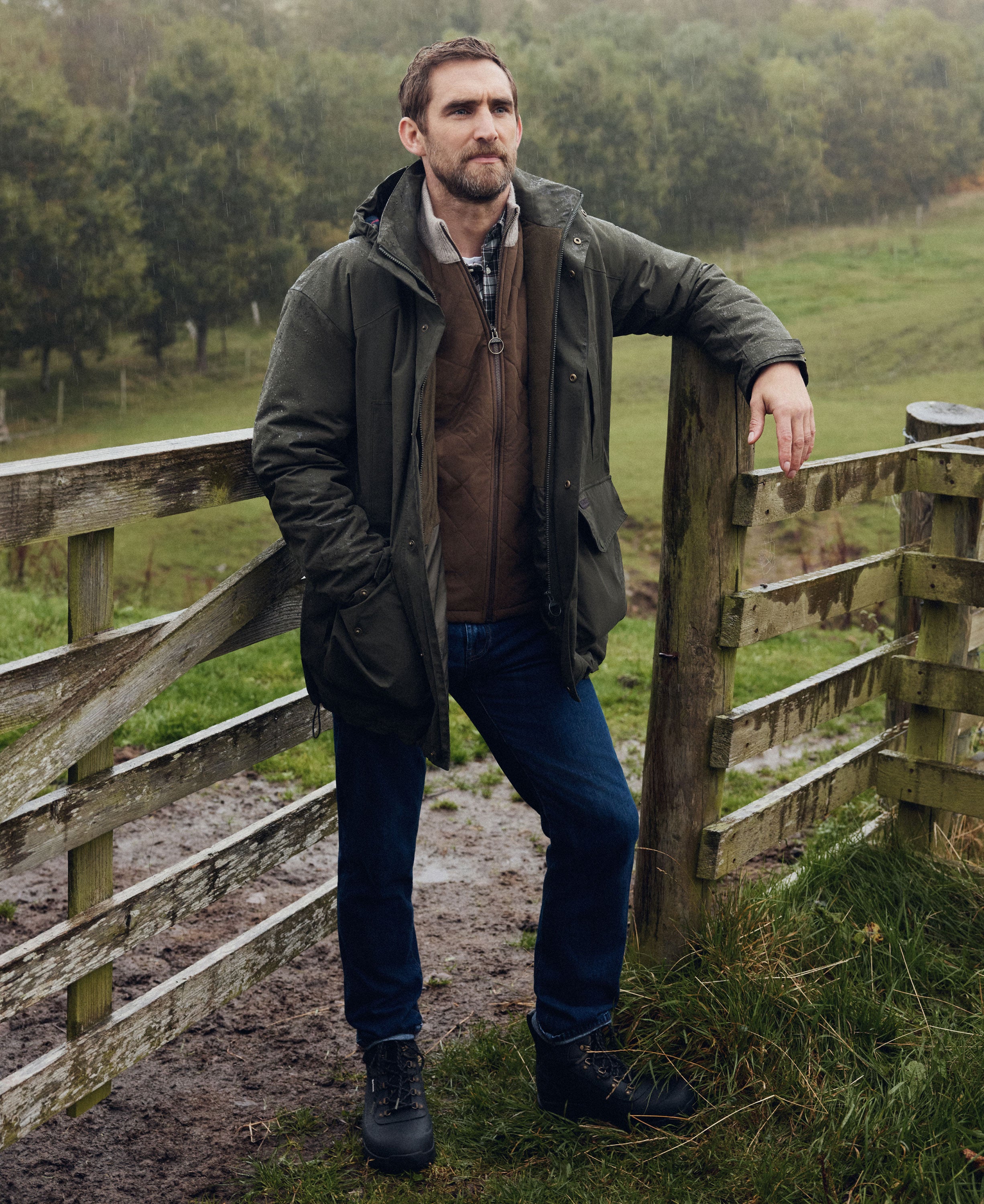 Farlam Waterproof Jacket - Olive