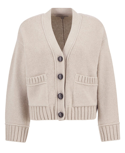Faye Knitted Cardigan - Oatmeal