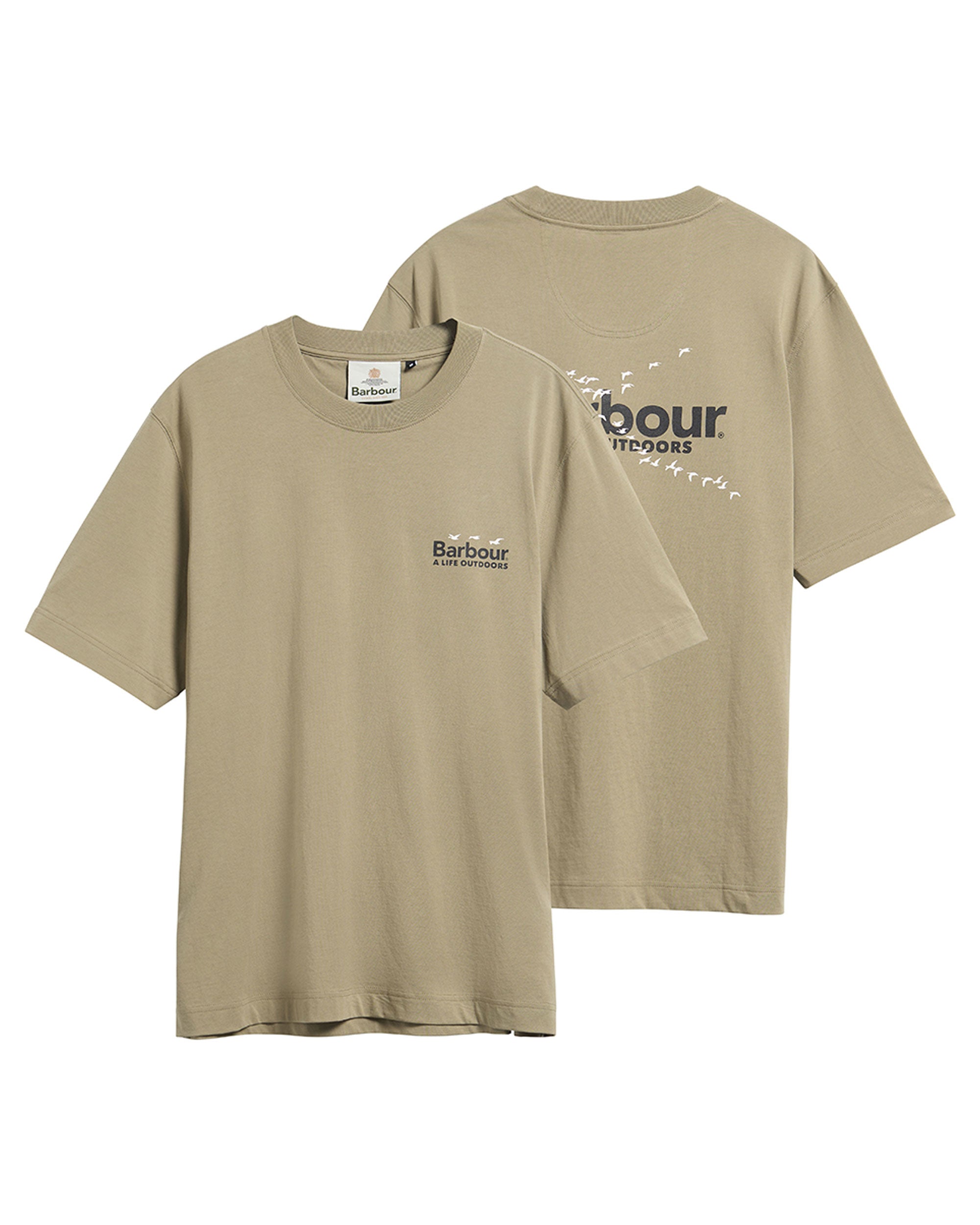Fly Home Relaxed Graphic T-Shirt - Mushroom
