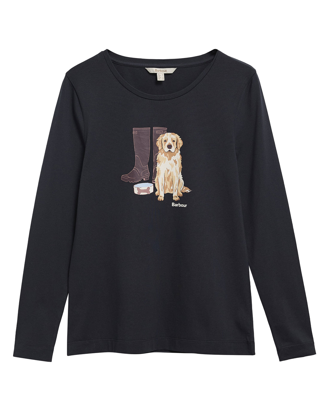 Hedley Long Sleeve T-Shirt - Dark Navy