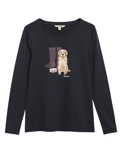 Hedley Long Sleeve T-Shirt - Dark Navy