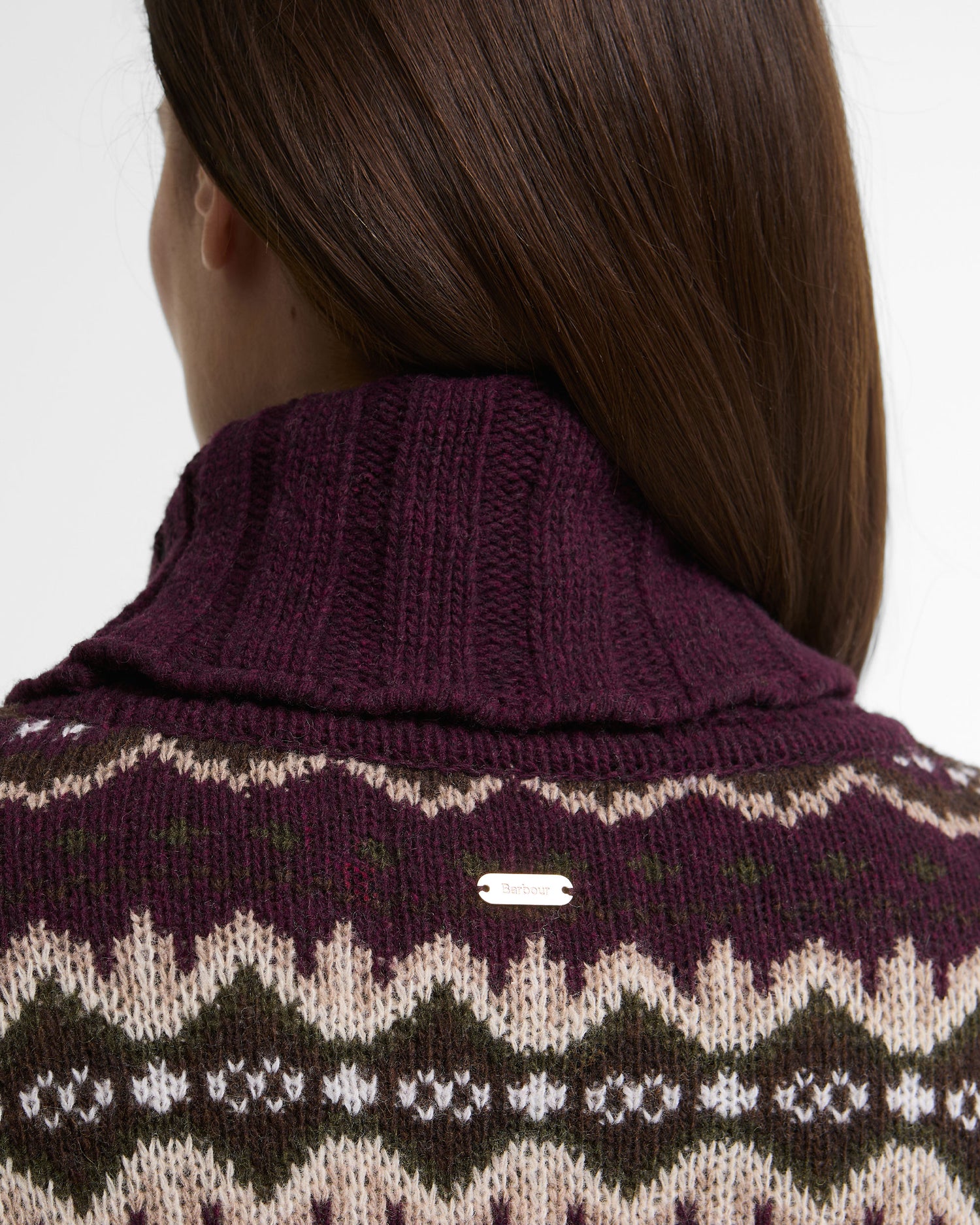 Helen Knitted Jumper - Fig Multi