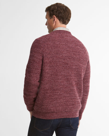Horseford Crew Neck Jumper - Mauve
