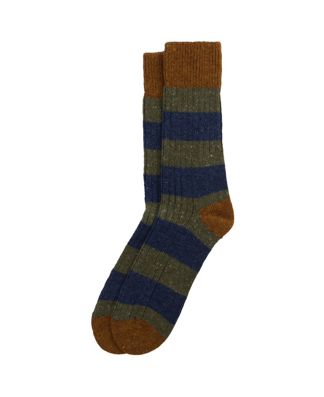 Houghton Stripe Socks - Thyme
