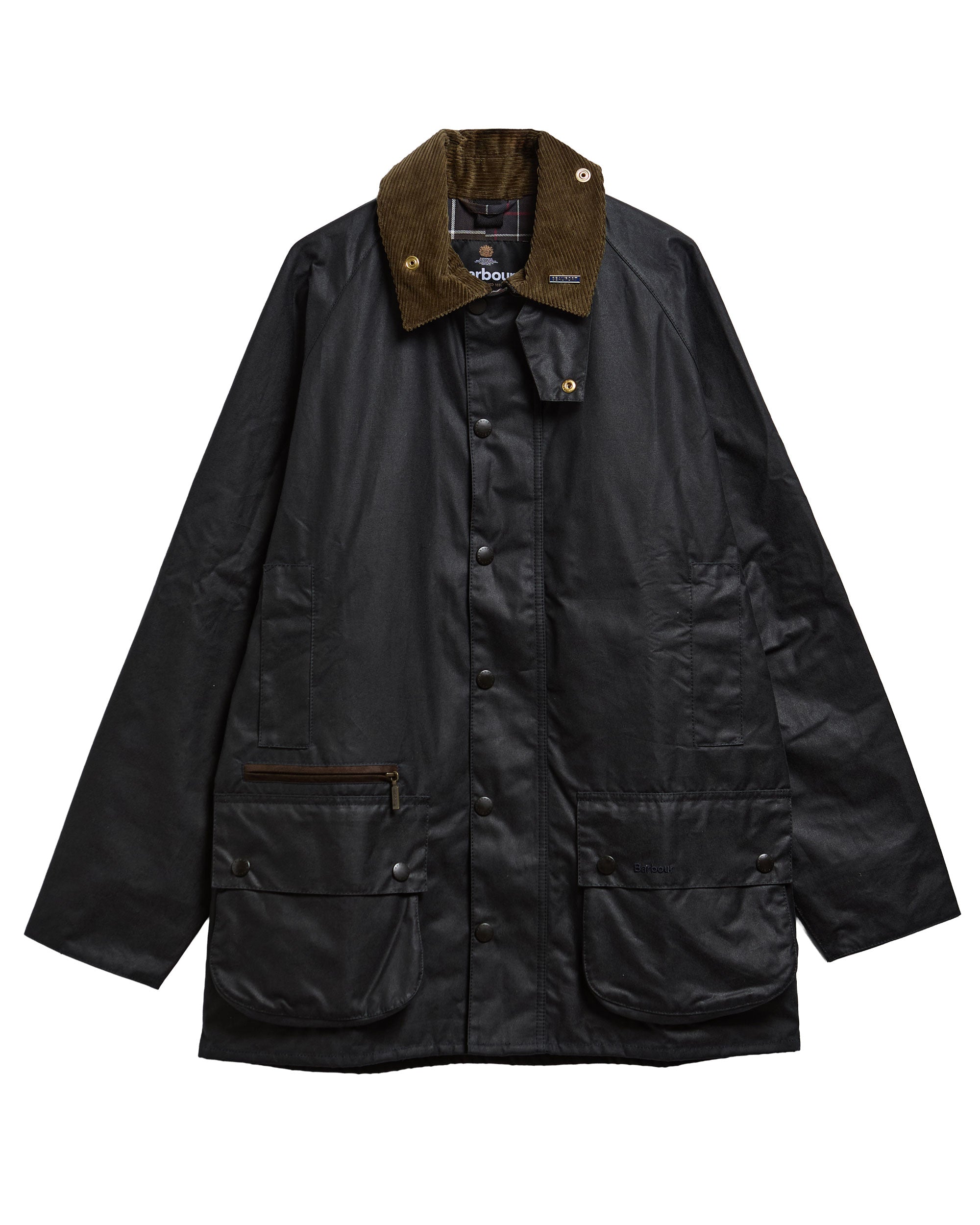 Icons Beaufort Wax Jacket - Navy