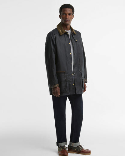 Icons Beaufort Wax Jacket - Navy