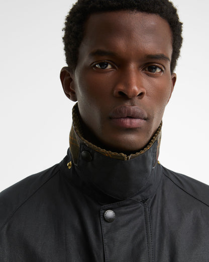 Icons Beaufort Wax Jacket - Navy
