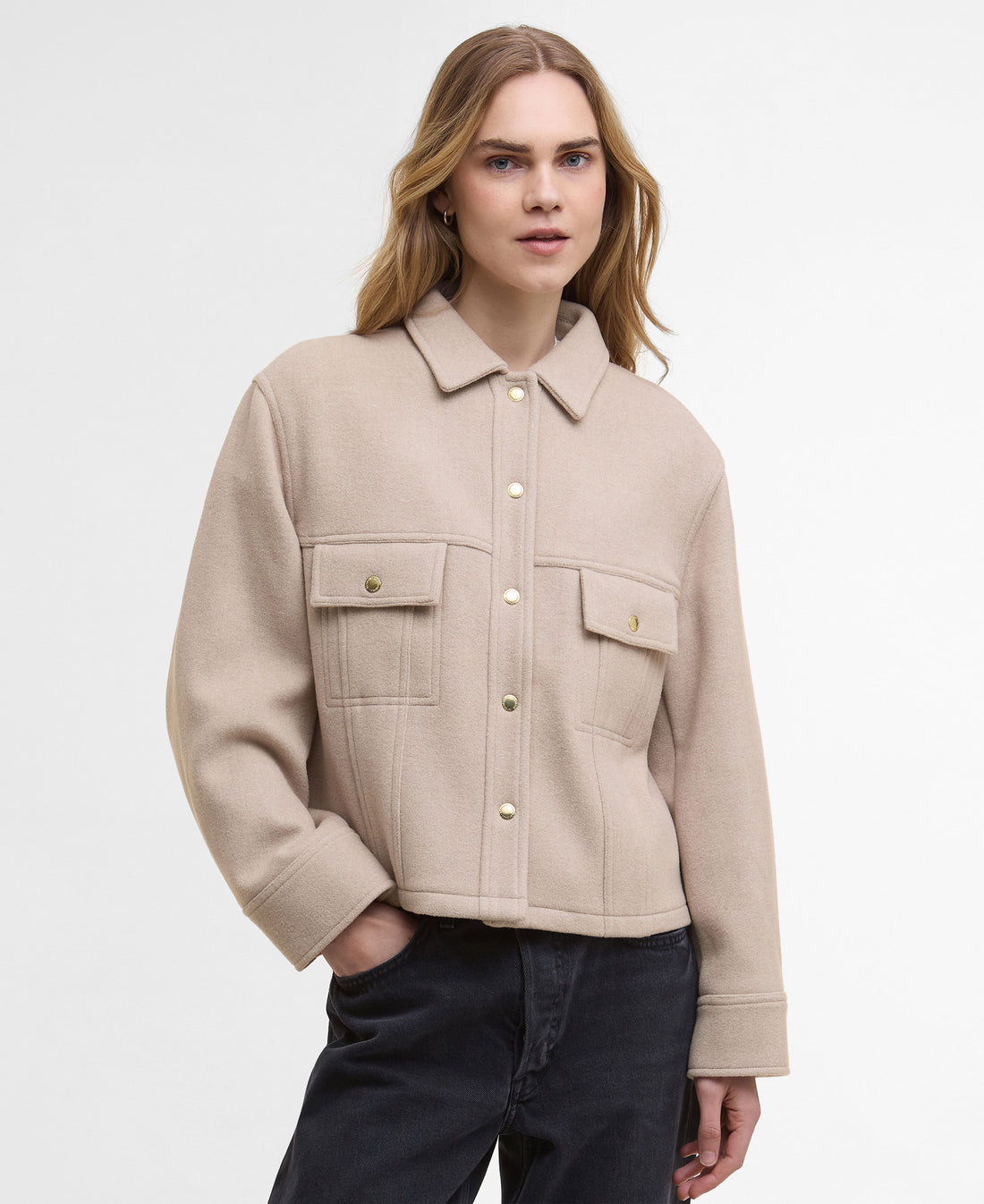 Chloe Overshirt - Oat