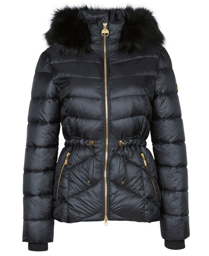 Island Quilted Jacket - Black