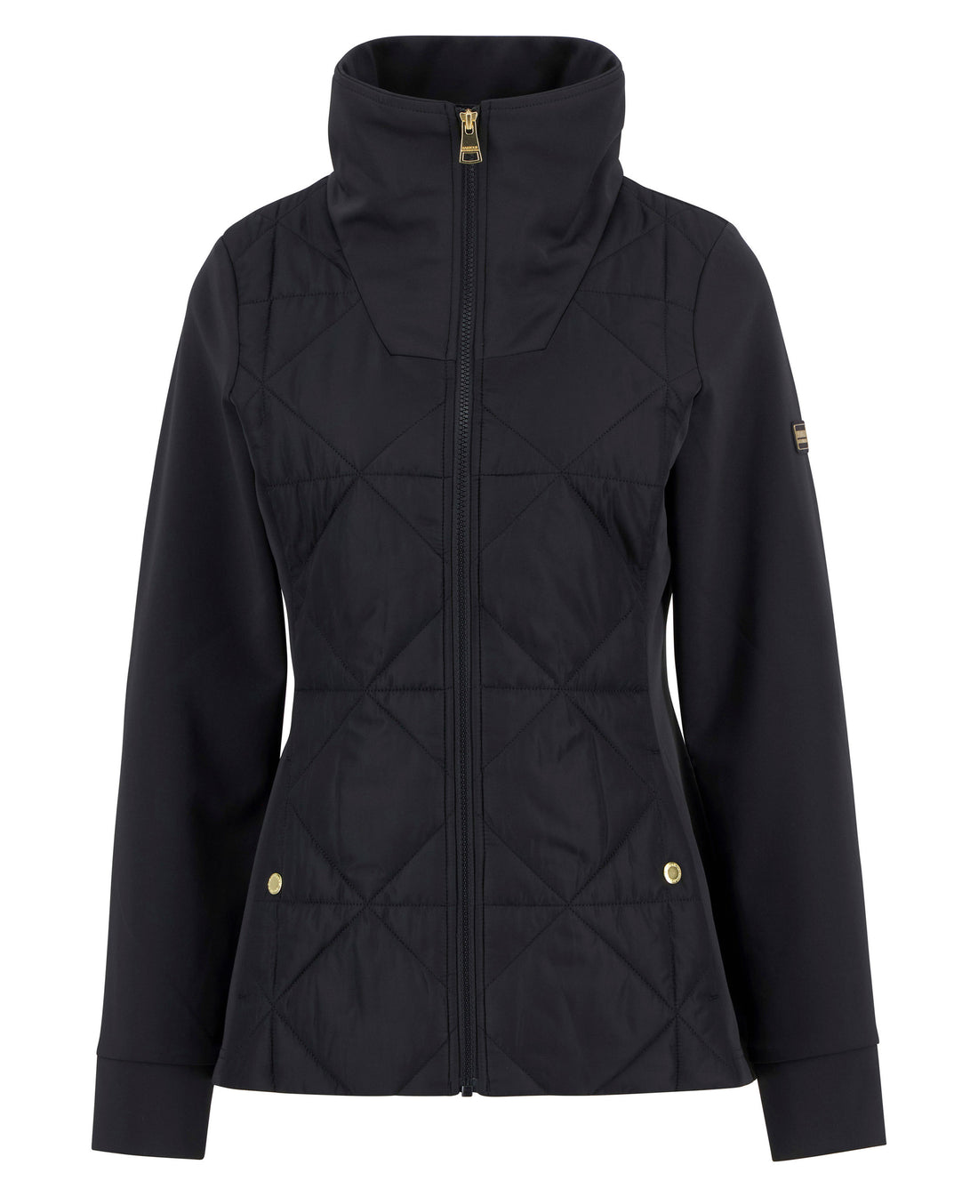 Kya Quilted Sweat - Black
