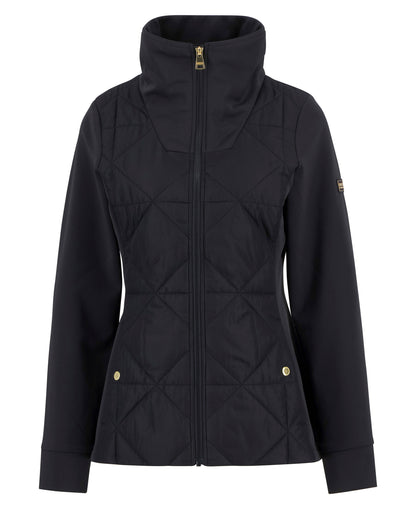 Kya Quilted Sweat - Black