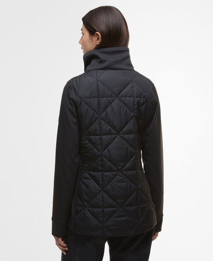 Kya Quilted Sweat - Black