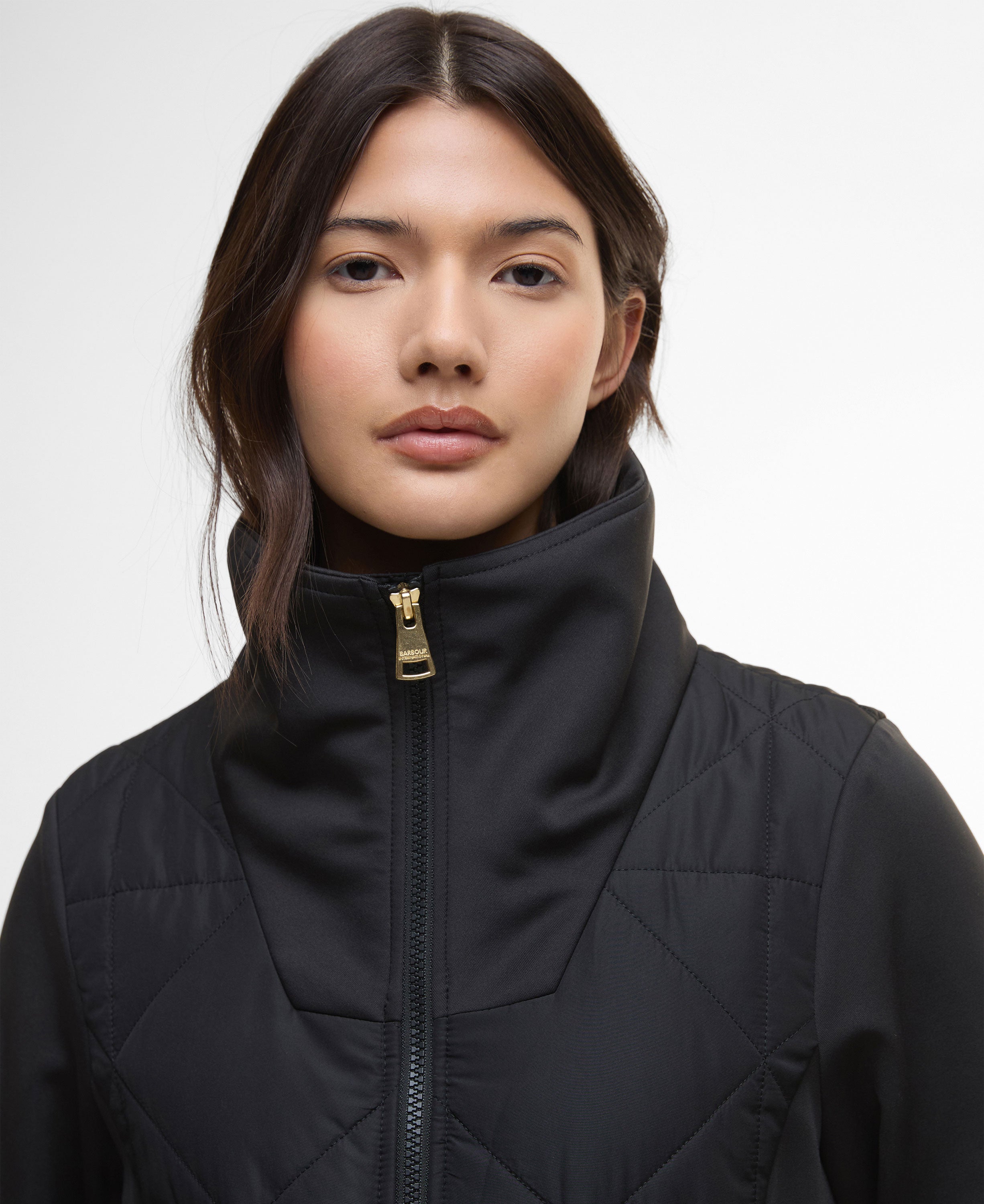 Kya Quilted Sweat - Black