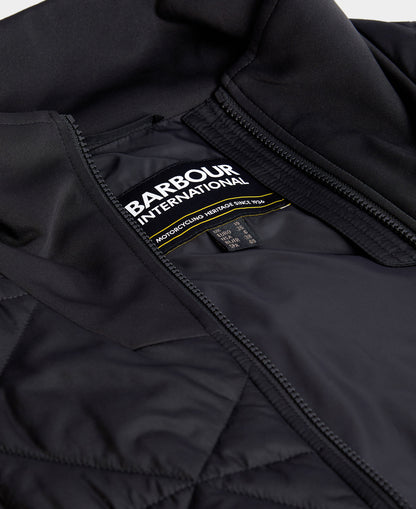 Kya Quilted Sweat - Black
