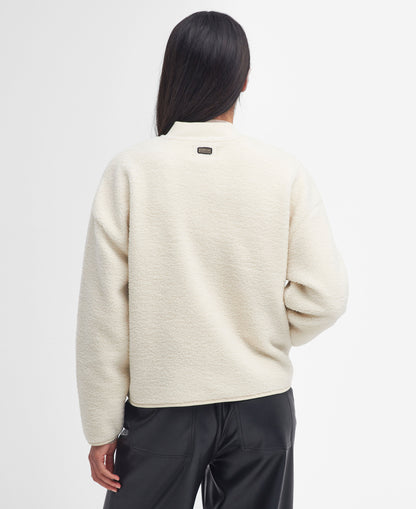 Serova Fleece Bomber - Light Stone