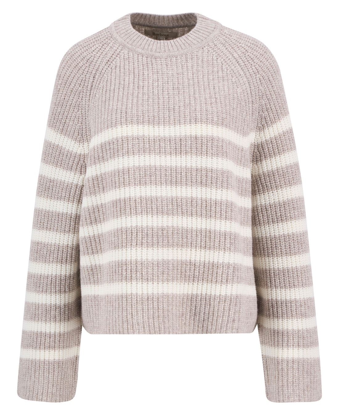 Irene Knitted Jumper - Oat Stripe