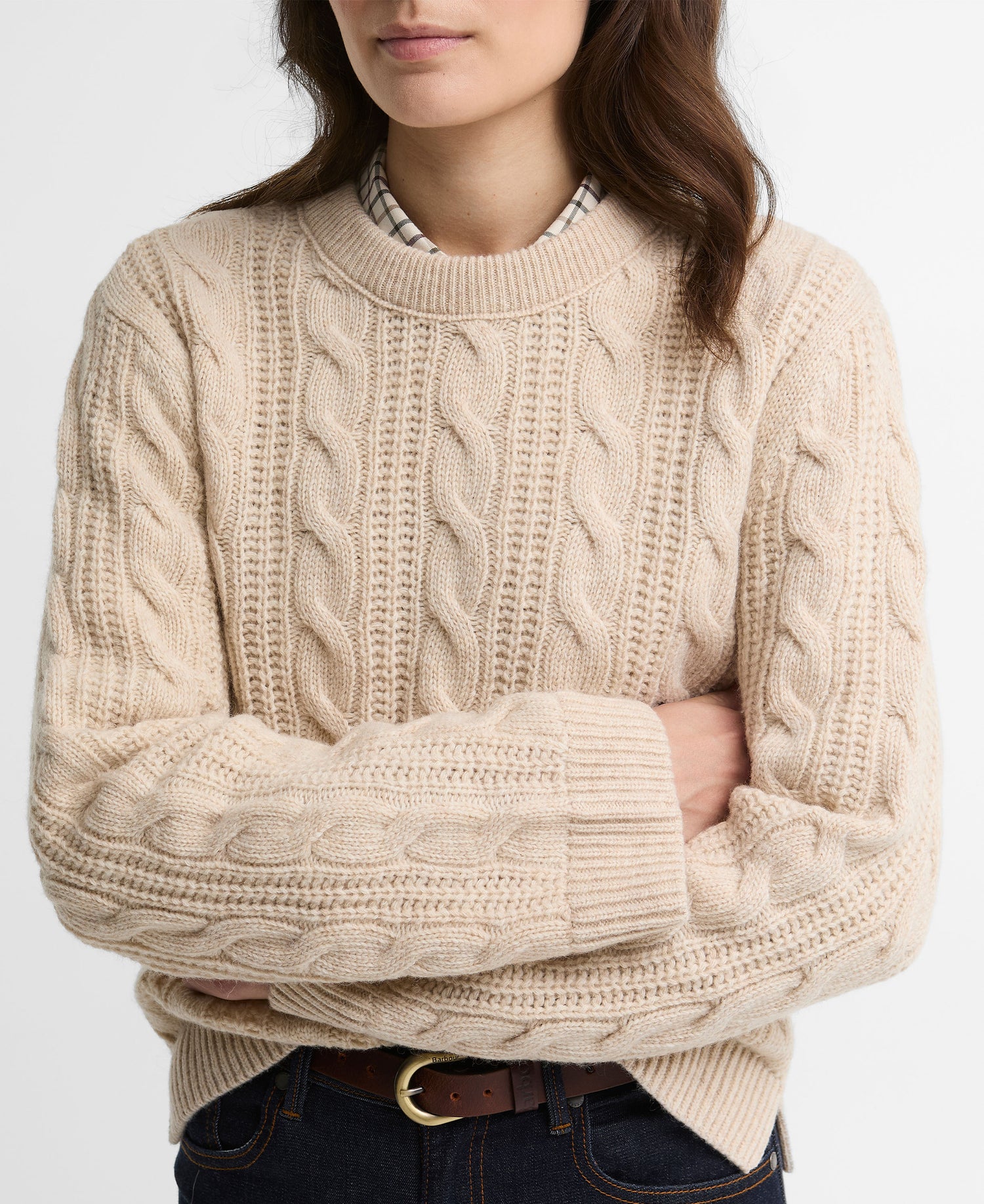Joan Knitted Jumper - Birch