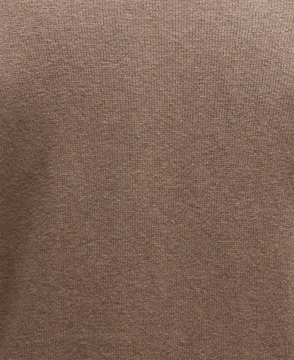 Kelson Half Zip Knitted Jumper - Stone