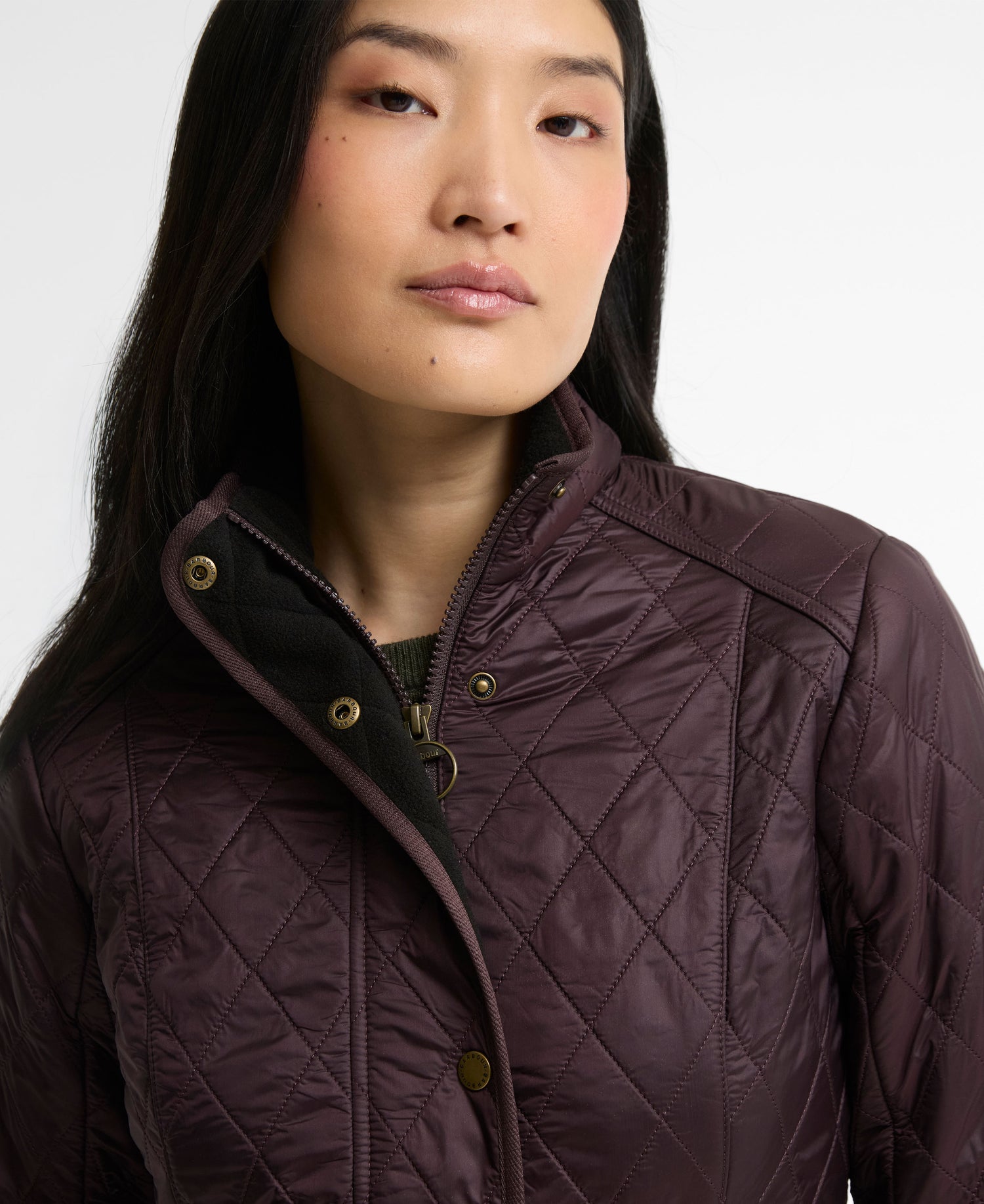 Cavalry Polarquilt - Fig/Black