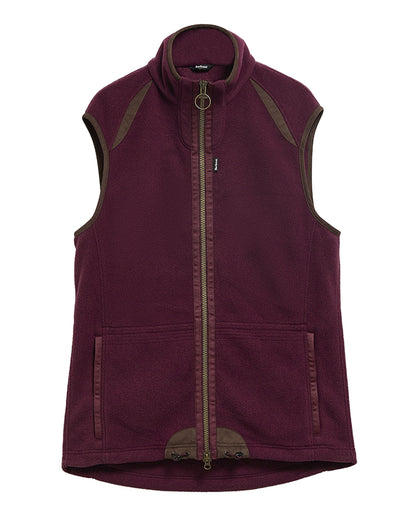 Langdale Fleece Gilet - Dark Bordeaux