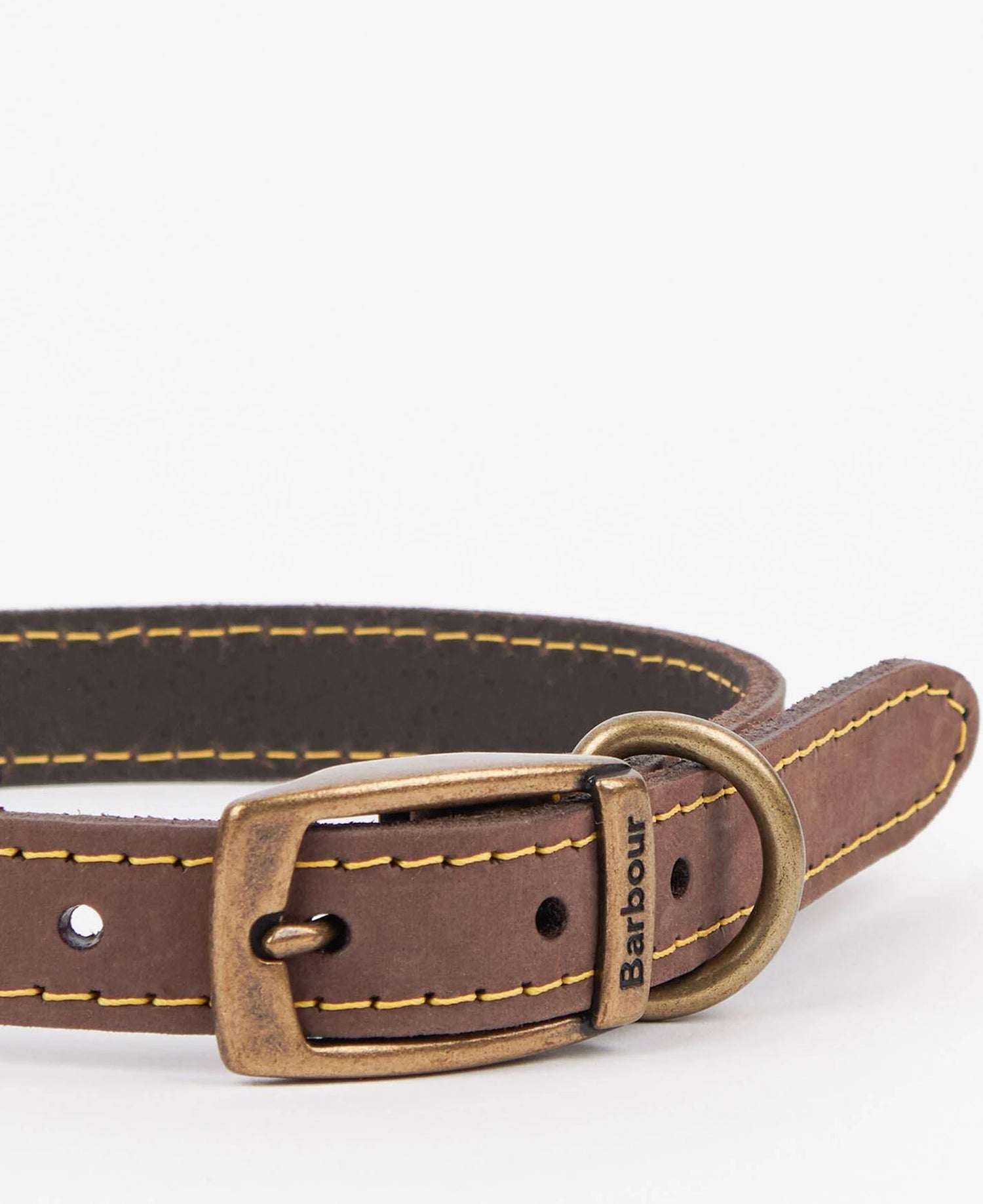 Leather Dog Collar - Brown