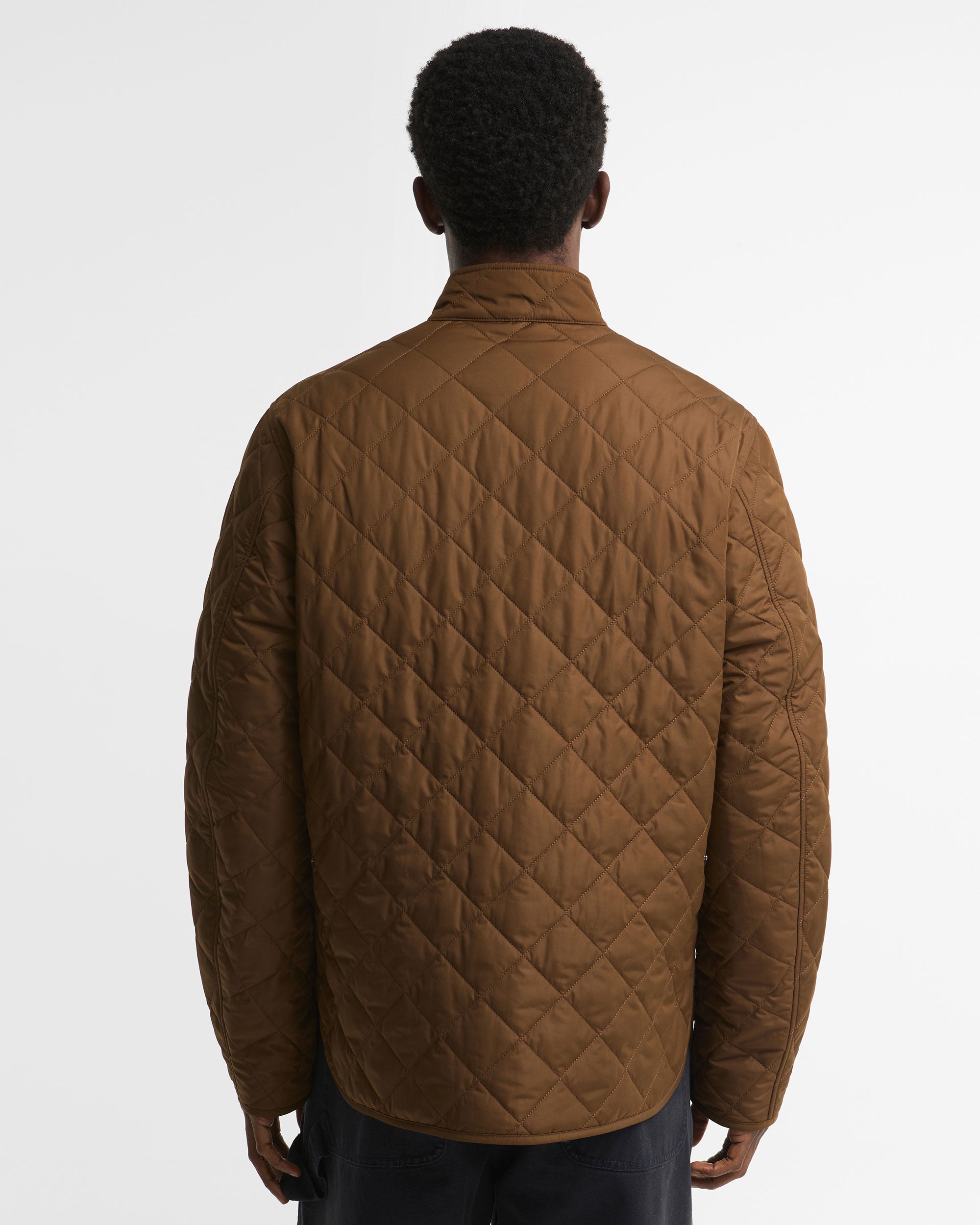 Lowerdale Quilted Jacket - Dark Sand