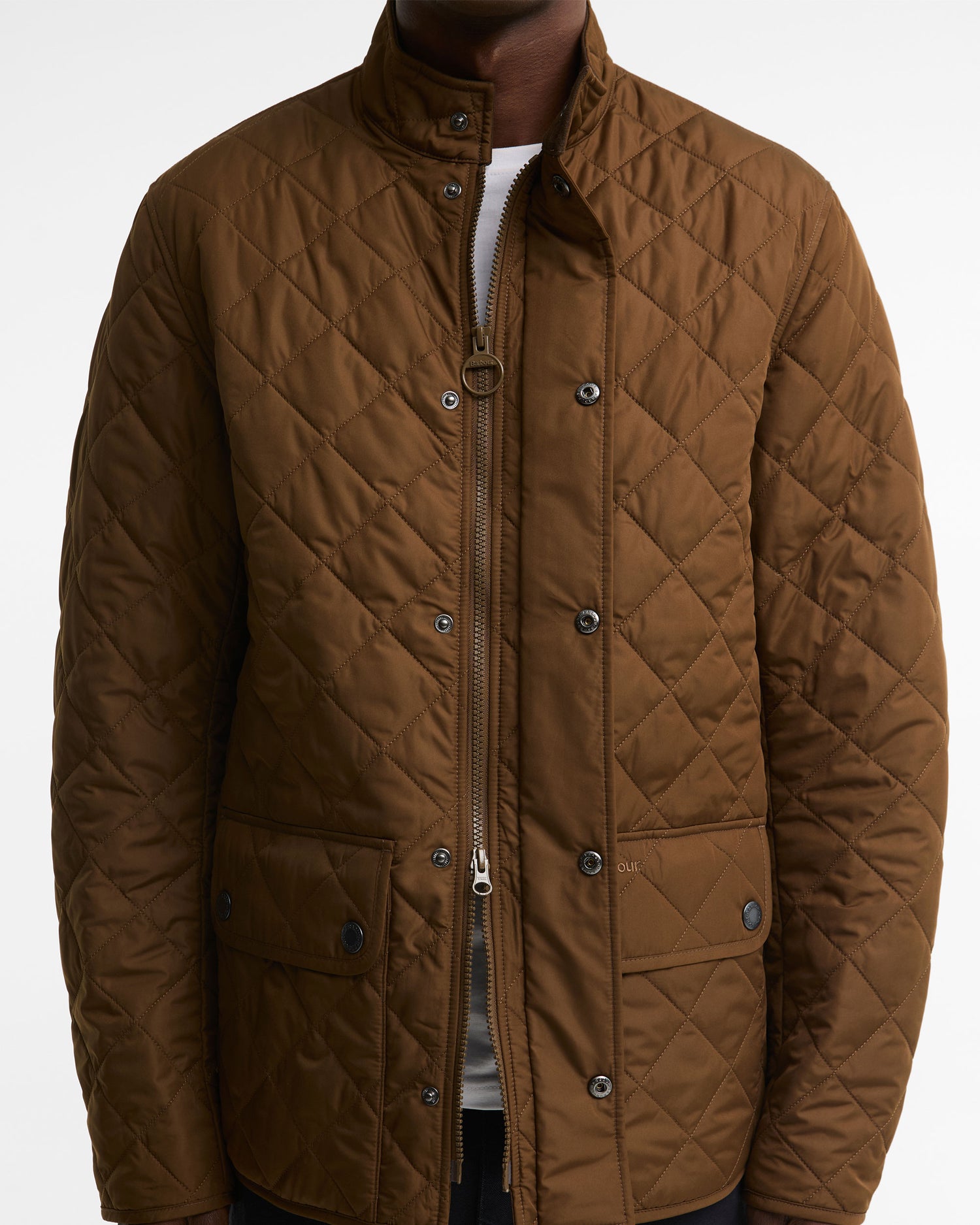 Lowerdale Quilted Jacket - Dark Sand