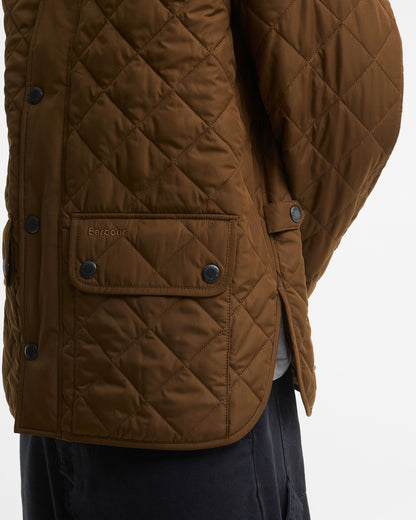 Lowerdale Quilted Jacket - Dark Sand