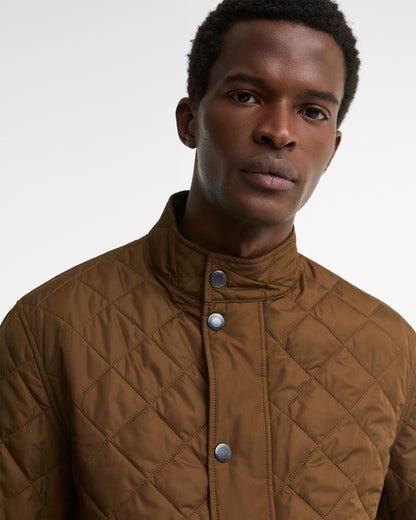Lowerdale Quilted Jacket - Dark Sand