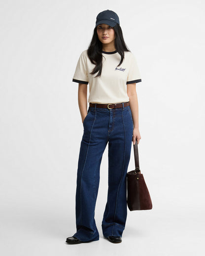 Madeline T-Shirt - Orginal Ecru/Dark Navy