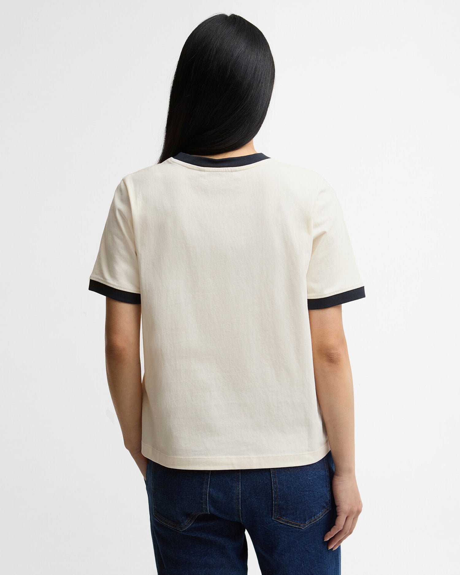 Madeline T-Shirt - Orginal Ecru/Dark Navy