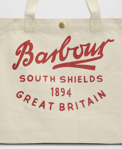 Script Tote Bag - Red Logo