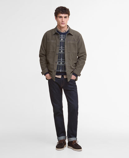 Moleskin Overshirt - Dark Olive