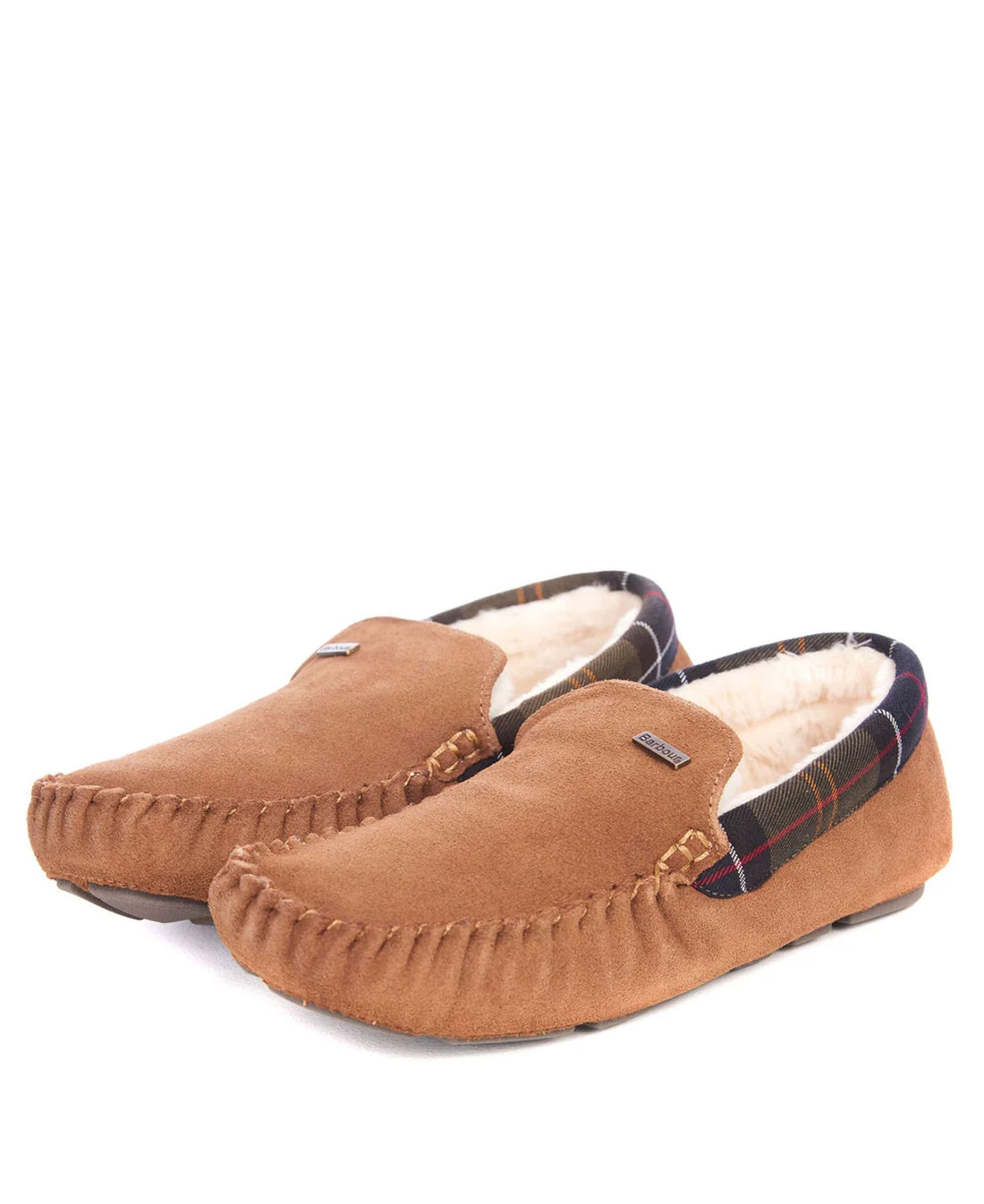 Monty Slippers - Camel Suede