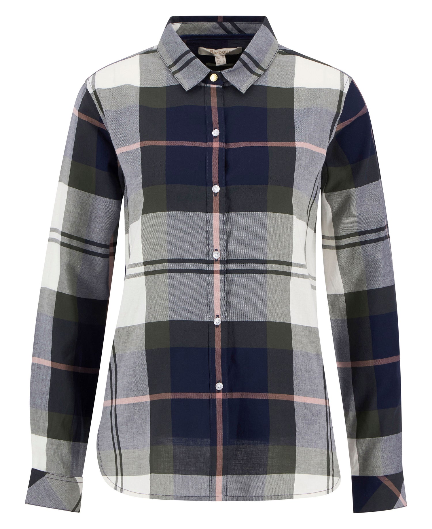 Moorland Shirt - Navy/Arabesque Check