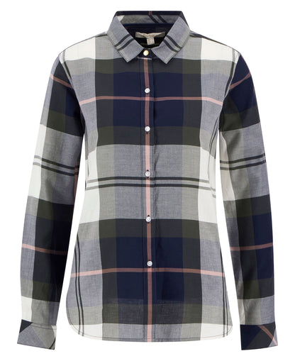 Moorland Shirt - Navy/Arabesque Check