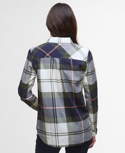 Moorland Shirt - Navy/Arabesque Check