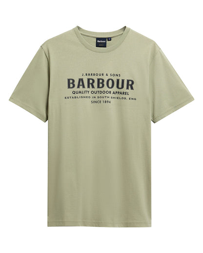 Moorside Logo Tailored T-Shirt - Mineral Green