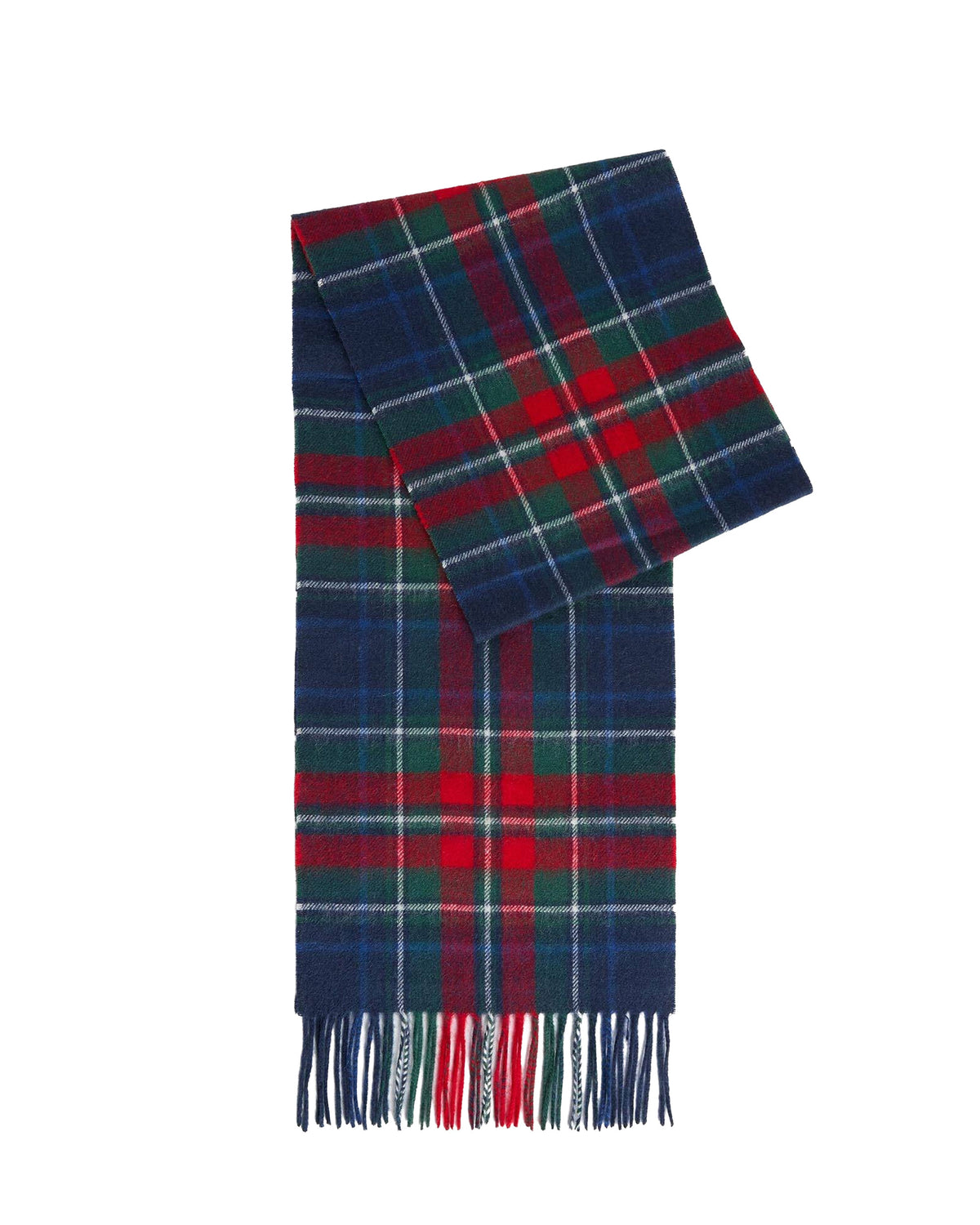 New Check Tartan Scarf - Evergreen Tartan