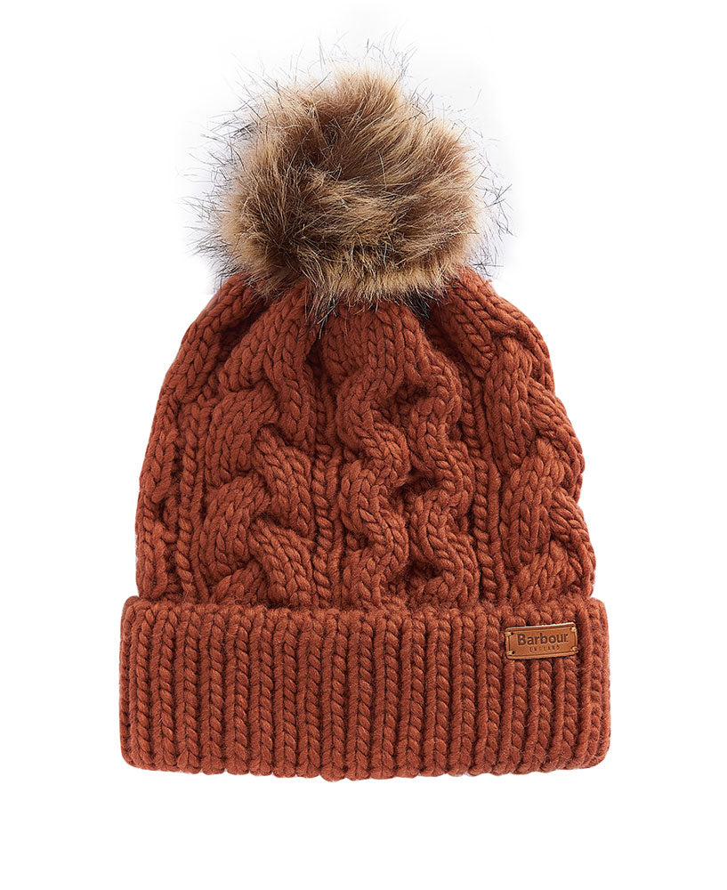 Penshaw Cable Beanie - Warm Ginger