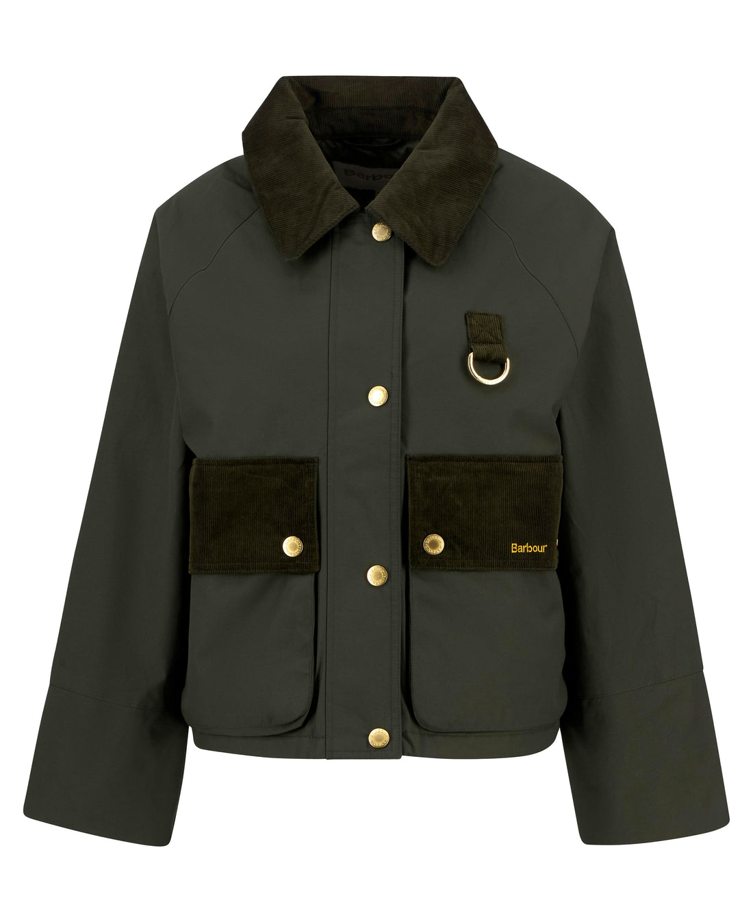 Phoebe Casual Jacket - Olive/Brown