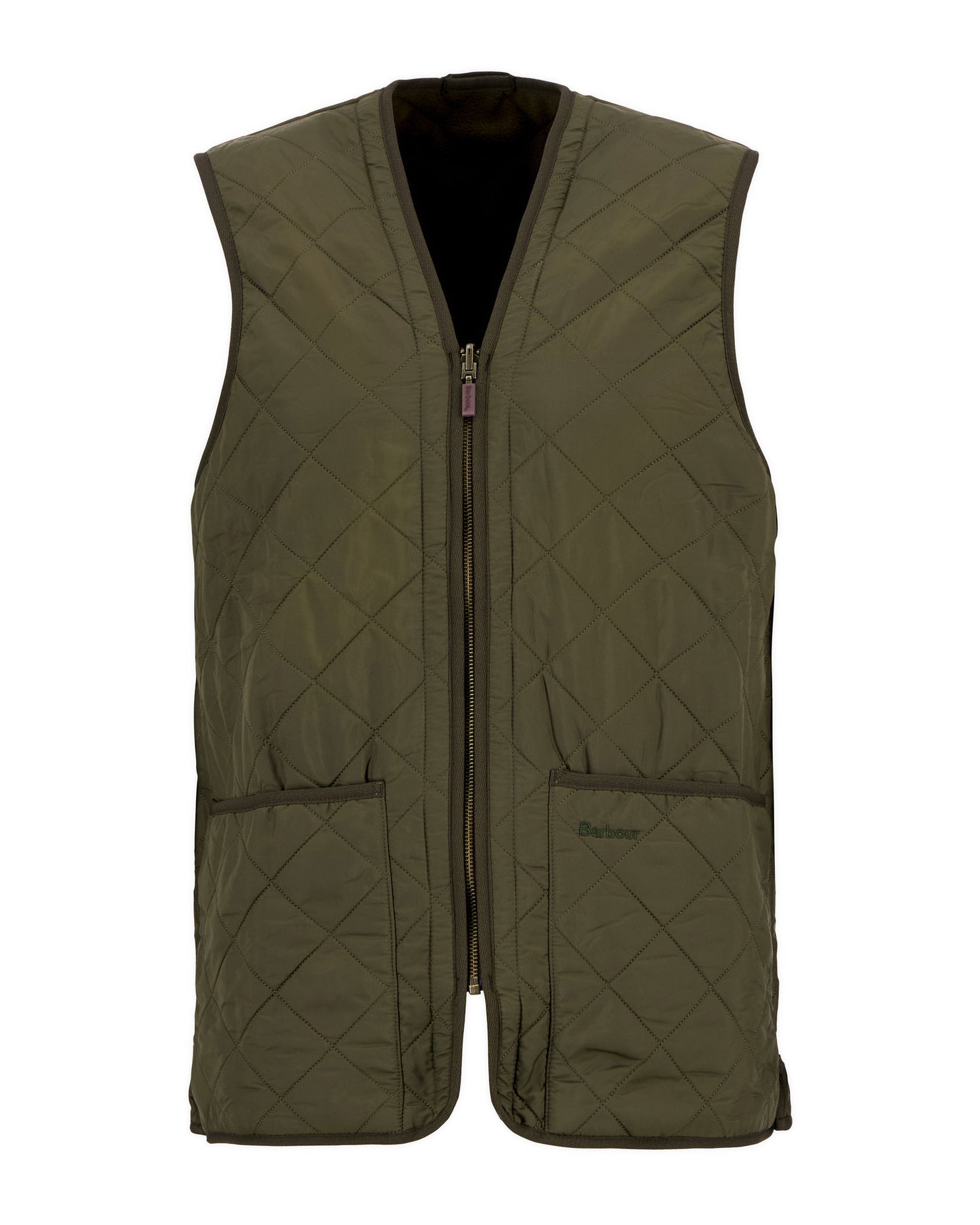 Polarquilt Waistcoat/Zip-In Liner - Olive