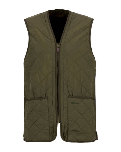 Polarquilt Waistcoat/Zip-In Liner - Olive