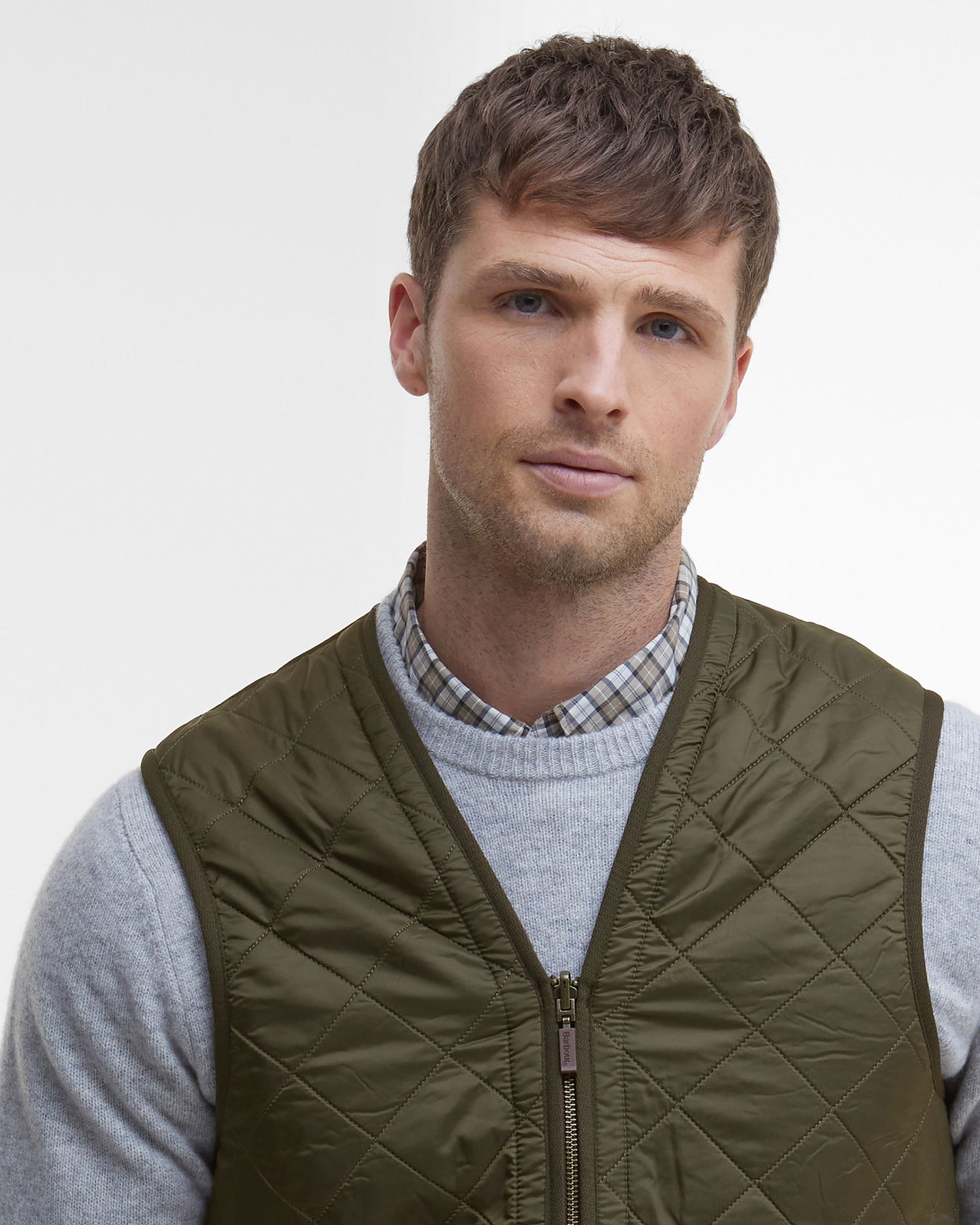 Polarquilt Waistcoat/Zip-In Liner - Olive