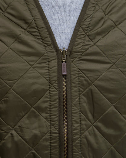 Polarquilt Waistcoat/Zip-In Liner - Olive