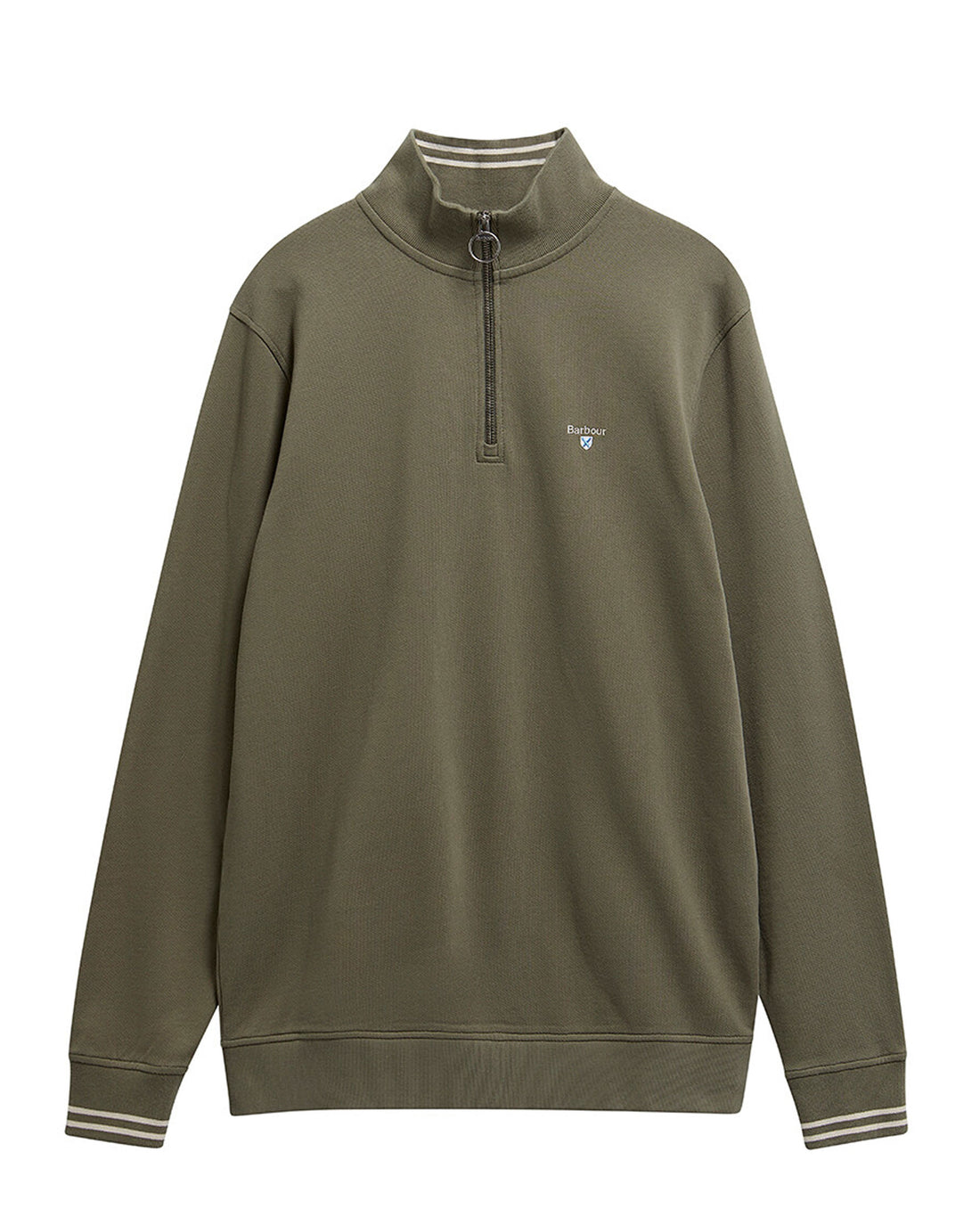 Rosford Half Zip Sweatshirt - Dusty Olive